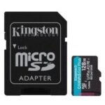 Memoria Micro SD Kingston 128GB Clase10 UHS-I V30 200Mbs/100Mbs para uso general