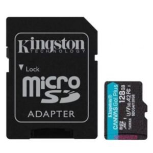 Memoria Micro SD Kingston 128GB Clase10 UHS-I V30 200Mbs/100Mbs para uso general