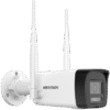 Cámara IP WiFi HikVision Bullet 2MP, Compatible con Wi-Fi 6, IR 20m, luz blanca 15m, Micrófono y altavoz incorporados — DS-2CV1023G2-LIDWF