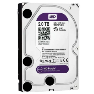 Disco Duro 2TB CCTV Purple Western Digital --- WD20PURX