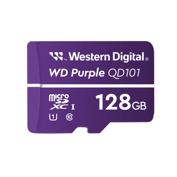Memoria Micro SD Western Digital Purple 128GB --- WD-SD128GB