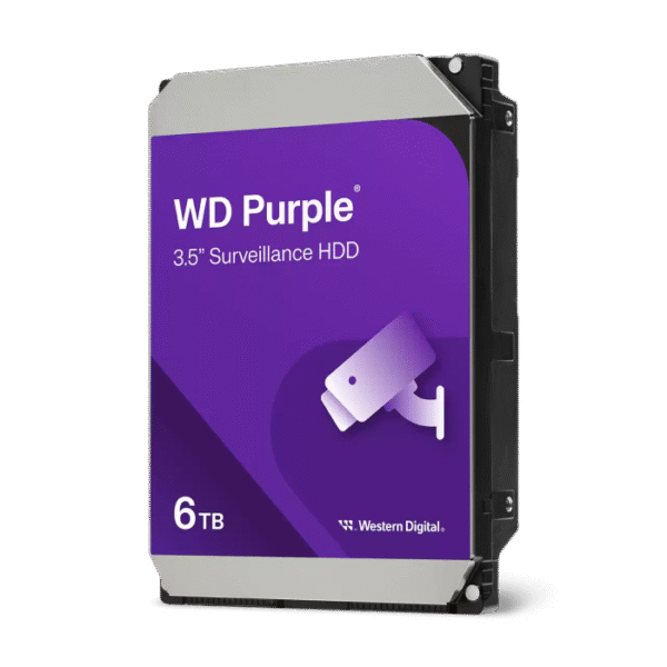 Disco Duro 6TB CCTV Purple Western Digital --- WD60PURX