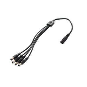 Splitter de 12v, cable de 1 a 4 salidas Teklink