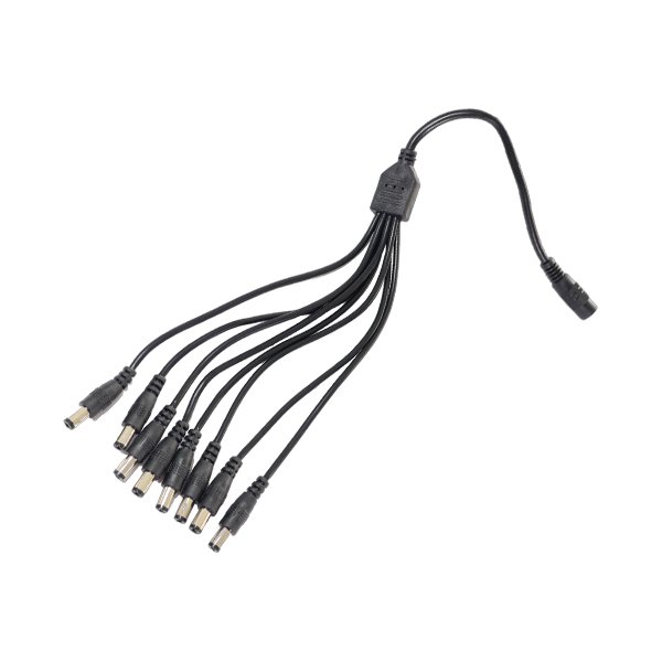 Splitter de 12v, cable de 1 a 8 salidas Teklink