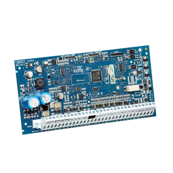 Panel de alarma DSC, 8 zonas hasta 32, 2PGM, 8 teclados, 4 particiones --- HS2032PCBSPA