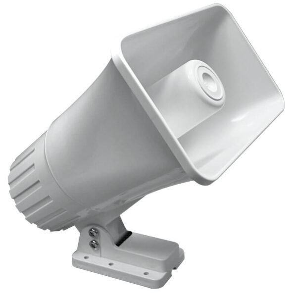 Sirena de 30watts 120dB para exteriores tipo corneta