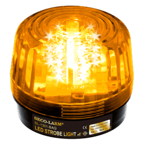 Luz estrobo color amarillo de 32 LEDS, 12v, SECO-LARM --- SL-1301-BAQ/Y