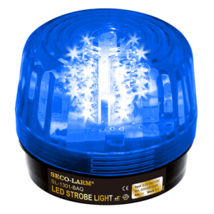 Luz estrobo color azul de 32 LEDS, 12v, SECO-LARM --- SL-1301-BAQ/B