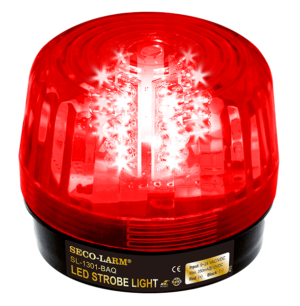 Luz estrobo color rojo de 32 LEDS, 12v, SECO-LARM --- SL-1301-BAQ/R