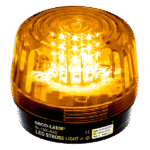 Luz estrobo color amarillo de 54 LEDS, sirena incorporada 100dB, 12v, SECO-LARM --- SL-1301-SAQ/Y