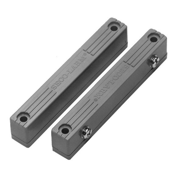 Contacto magnético cableado de color gris para alarmas DSC --- SM216Q/GY