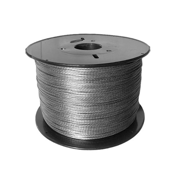Cable de Acero galvanizado rollo 650M para cerca eléctrica JFL