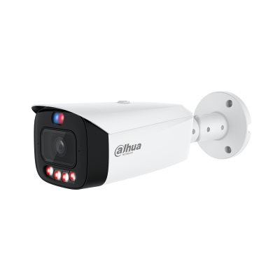 Cámara IP Dahua Wizcolor/WizSense TIOC Bullet 8MP Disuasión Activa 50M IP67 Exteriores --- IPC-HFW3849T1-AS-PV-PRO