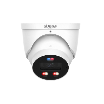 Cámara IP Dahua Wizcolor/WizSense TIOC Domo 8MP Disuasión Activa 30M IP67 Interiores --- IPC-HDW3849H-AS-PV-PRO