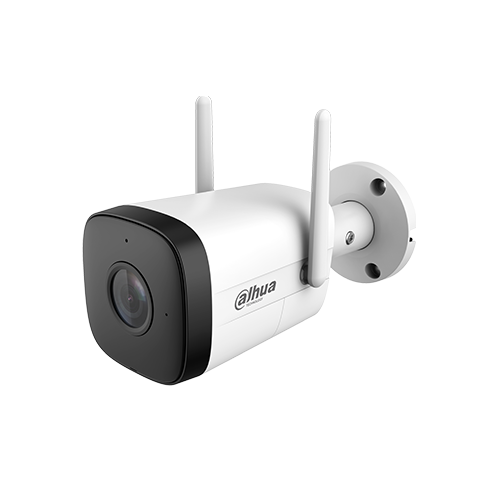 Cámara IP WiFi Dahua Bullet 4MP MIC&PARLANTE SD MAX 256GB IR30M IP67 --- IPC-HFW1430DT-STW