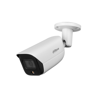 Cámara IP Dahua Bullet 4MP, Full Color, SMD Plus, Protección perimetral, PoE, entrada y salida de alarma, WDR, IP67 para exteriores --- IPC-HFW3449EN-AS-LED
