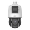 PTZ IP UNIVIEW con lente dual 4+4MP, Light Hunter, Zoom óptico 25X, IR 100m, con entradas y salidas de alarma y audio --- IPC94144SR-X25-F40C