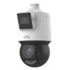 PTZ IP UNIVIEW con lente dual 4+4MP, Light Hunter, Zoom óptico 25X, IR 100m, con entradas y salidas de alarma y audio --- IPC94144SR-X25-F40C