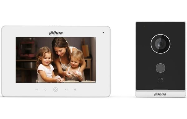 Kit Videoportero WiFi Dahua, con Villa y Monitor IP WiFi, para interiores --- KTW01