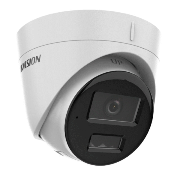 Cámara IP HikVision Domo 4MP, micrófono integrado, IR 30m, PoE, IP67 --- DS2CD1343G2LIU28