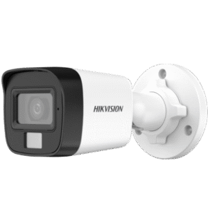 Cámara análoga HikVision Bullet 5MP, luz hibrida, micrófono integrado, IP67 para exteriores --- DS2CE16K0TLFS28
