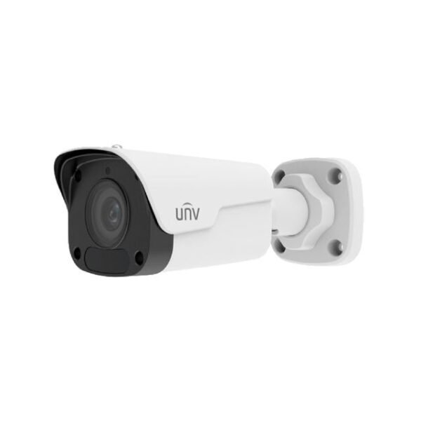 Cámara IP UNIVIEW Bullet 2MP, Modo pasillo, PoE, WDR, audio, IR 30m, IP67 --- IPC2122LB-ADF28KM-G-A