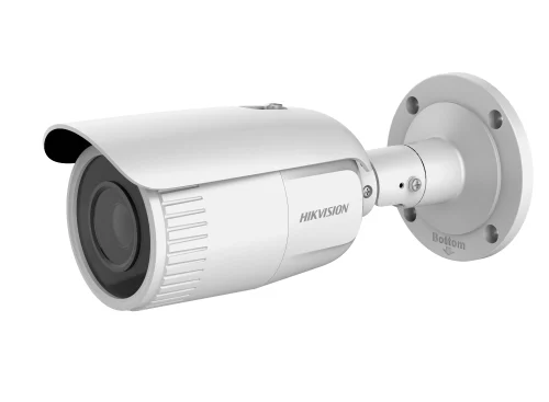 Cámara IP HikVision Bullet 2MP, lente Varifocal motorizado, WDR, micrófono integrado, PoE, IP67 --- DS2CD1623G0IZ
