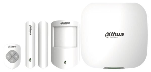 Kit de Alarma Dahua, WiFi o Ethernet, con periféricos de contacto y PIR --- ARC3000H-03-W2