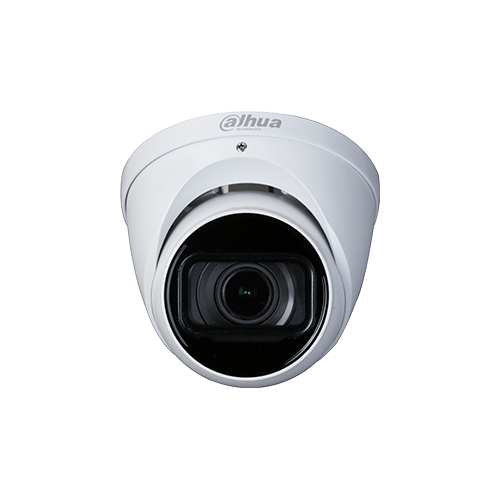 Cámara análoga Dahua Domo 2MP, Varifocal motorizada, micrófono integrado, IR 60m, IP67 para exteriores --- HAC-HDW1200TN-Z-A