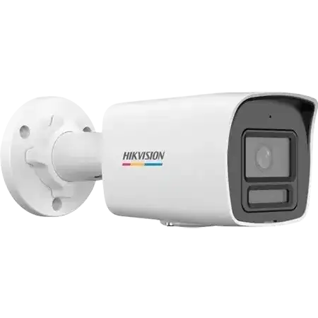 Cámara IP HikVision ColorVu Bullet 6MP, micrófono integrado, IK08, IP67 --- DS-2CD1067G2H-LIUF