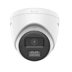 Cámara análoga HikVision Domo 2MP, Alarma de audio y luz estroboscópica, sirena, audio bidireccional, IR 40m, IP67 para exteriores --- DS-2CE78D0T-LXTS