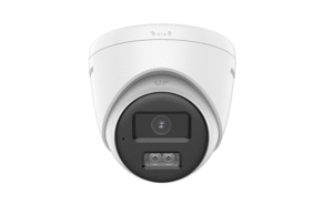 Cámara análoga HikVision Domo 2MP, Alarma de audio y luz estroboscópica, sirena, audio bidireccional, IR 40m, IP67 para exteriores --- DS-2CE78D0T-LXTS