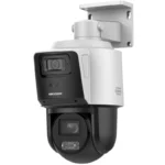 PTZ IP HikVision FlexVU 4MP, DarkFighter, AcuSense (SMD), Zoom óptico 4X & zoom digital 16X, IR 40m, PoE --- DS-2SE3C404MWG-E/14