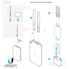 Kit de Antenas para Access Point Ubiquiti (UKULTRA)