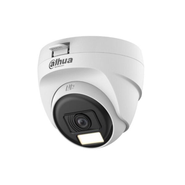 Cámara análoga Dahua Domo 2MP, Smart Dual light, IR 25m --- HAC-T1A21N-U-IL