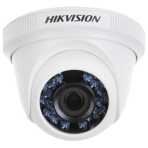 Cámara análoga HikVision Domo 2MP, IR 20m, para interiores --- DS2CE56D0TIRPF-28