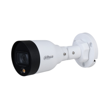 Cámara IP Dahua Bullet 4MP, Full Color, PoE, WDR, IR 30m, IP67 para exteriores --- IPC-HFW1439S1-A-LED-S4