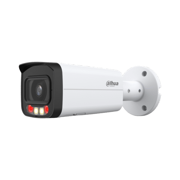 Cámara IP Dahua Bullet 4MP, SMD Plus y Protección perimetral, Smart Dual light, entrada y salida de alarma, micrófono integrado, PoE, WDR, IP67 para exteriores --- IPC-HFW2449T-AS-IL