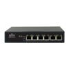 Switch PoE UNIVIEW, 4PoE + 2Puertos 10/100, 65Watts de potencia, soporta control de trafico, PoE extendido --- NSW2010-6T-POE-IN