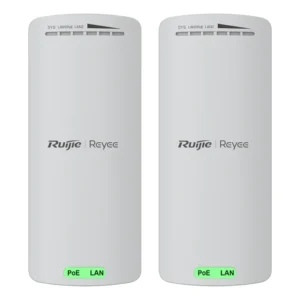 Antenas Punto a Punto Ruijie-Reyee para Exteriores, kit de 2 antenas emisor&receptor, transmite datos hasta 500m entre ambos puntos --- RG-EST100-E