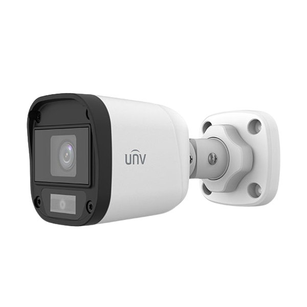 Cámara análoga Uniview Bullet 5MP, ColorHunter, IP67 para exteriores --- UAC-B115-F28-W