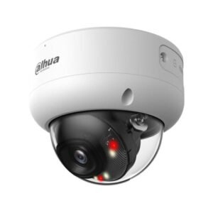 Cámara IP Dahua Domo-Cúpula 6MP, Smart Dual Light, IAs de Cruce de Líneas e Intrusión, SMD Plus, micrófono integrado, PoE, IK10, IP67 --- IPC-HDBW2649E-S-IL