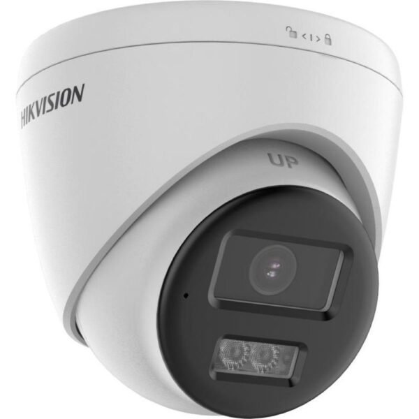 Cámara análoga HikVision Domo 2MP, ColorVu, Dual light, micrófono integrado, IP67 para exteriores --- DS-2CE78D0T-LTS-28