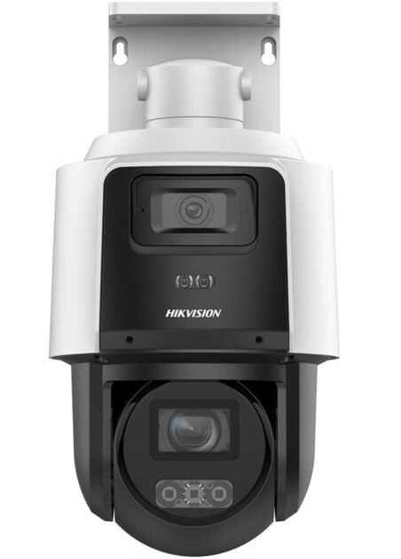 PTZ IP HikVision FlexVU 4MP, DarkFighter, AcuSense (SMD), Zoom óptico 4X & zoom digital 16X, IR 40m, PoE --- DS-2SE3C404MWG-E/14