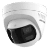 Cámara IP HikVision Domo 6MP, con doble lente angular 180 grados, sirenas de alarma/audio y luz estrobo, WDR, audio bidireccional, PoE, IP67 --- DS-2CD1363G2P-LIUFSL