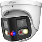 Cámara IP Dahua TIOC Duo Domo 8MP, IAs de Intrusión, Disuasión Activa, SMD 4.0, audio bidireccional, IP67 — IPC-PDW3849-A180-AS-PV