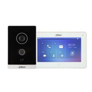 Kit Videoportero WiFi Dahua, con Villa y Monitor IP WiFi, para interiores --- KTW01