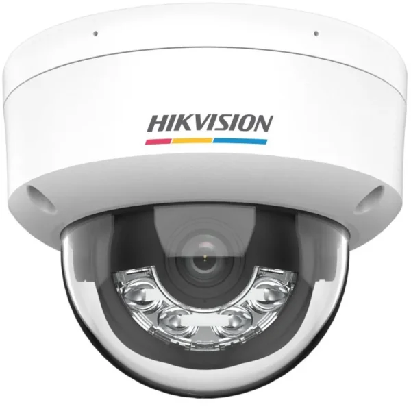 Cámara IP HikVision ColorVu 3.0 Domo-Cúpula 4MP, micrófono integrado, Acusense (SMD), PoE, DWDR, IK08, IP67 --- DS2CD1147G3H-LIU
