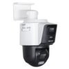 PTZ IP HikVision FlexVU 4MP, DarkFighter, AcuSense (SMD), Zoom óptico 4X & zoom digital 16X, IR 40m, PoE --- DS-2SE3C404MWG-E/14
