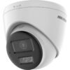 Cámara análoga HikVision Domo 2MP, ColorVu, Dual light, micrófono integrado, IP67 para exteriores --- DS-2CE78D0T-LTS-28